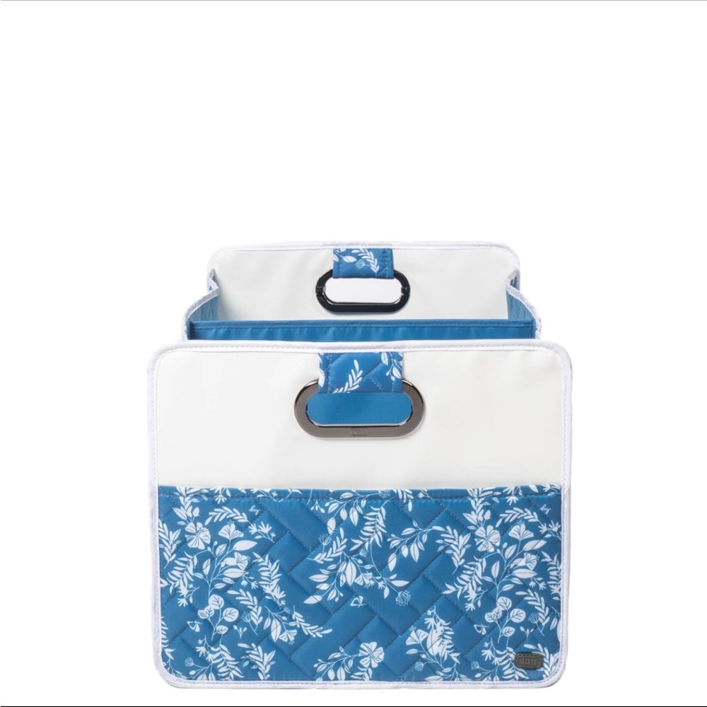 Lug home collection - Flatbed organizer Flourish blue